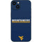 West Virginia University Blue Wood Floor iPhone 14 Plus Skin